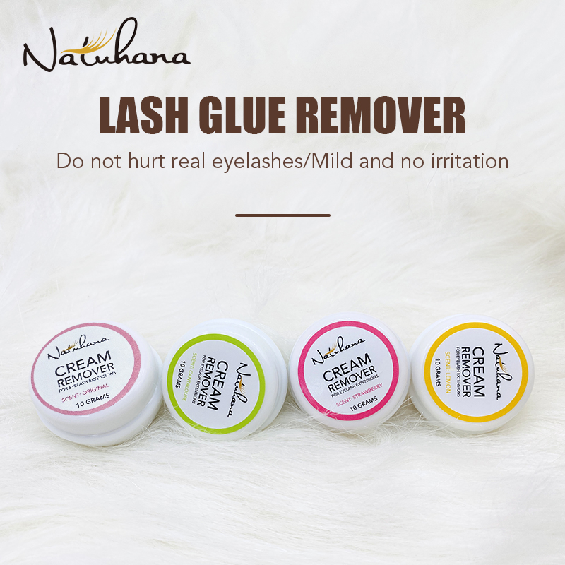 Eyelash Extension Gel Remover - NATUHANA Professional Lash Glue Remover Cream
