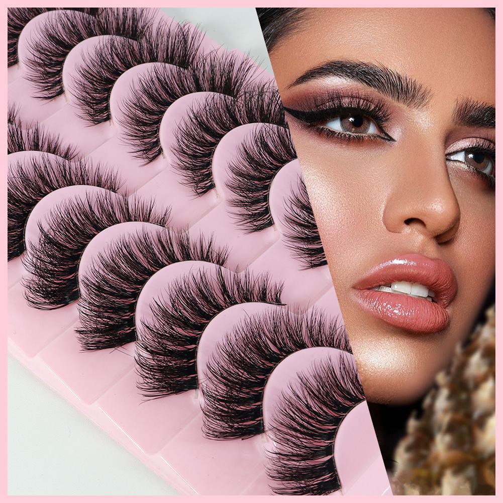 Eyelash Extension For Big Eyes - Entire Fluffy False Eyelash Fox Eyelashes