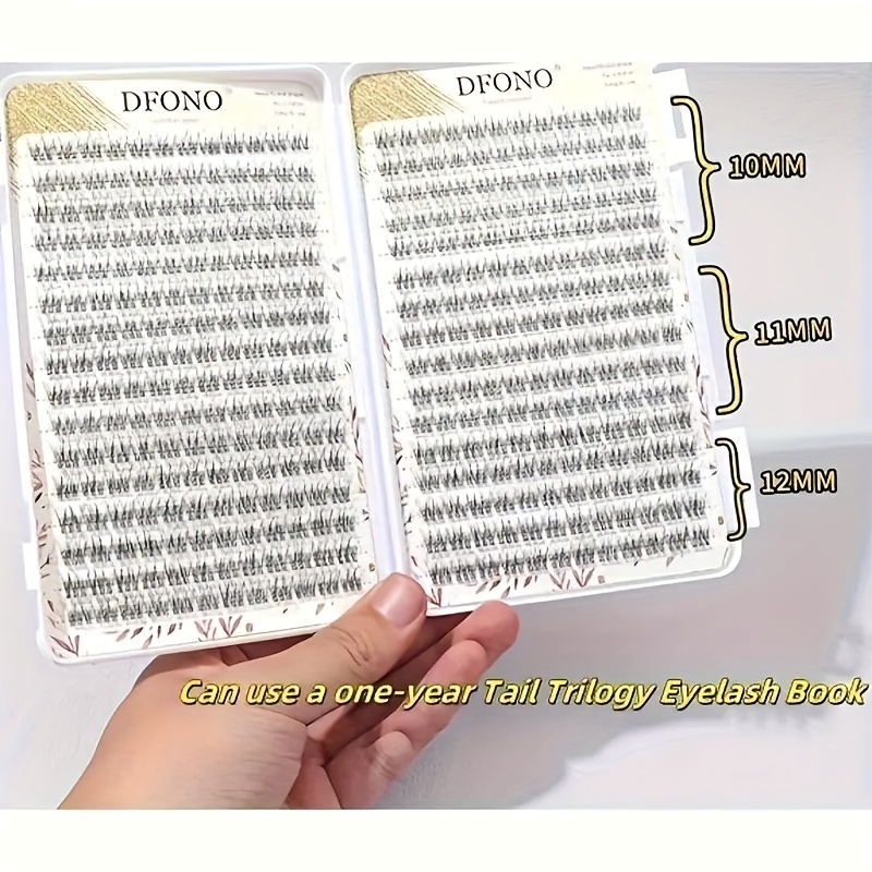 Eyelash Extension Single Lash - 384 Soft & Light Fishtail Single