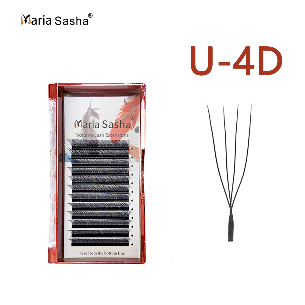 Eyelash Extension Single Lash - MARIA U 4D W Eyelashes Single