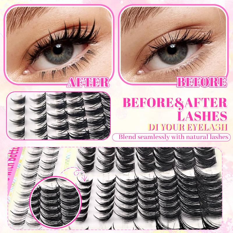 1Box Cluster Eyelash Extension - огляд і ціна Eyelash Extension Wispy