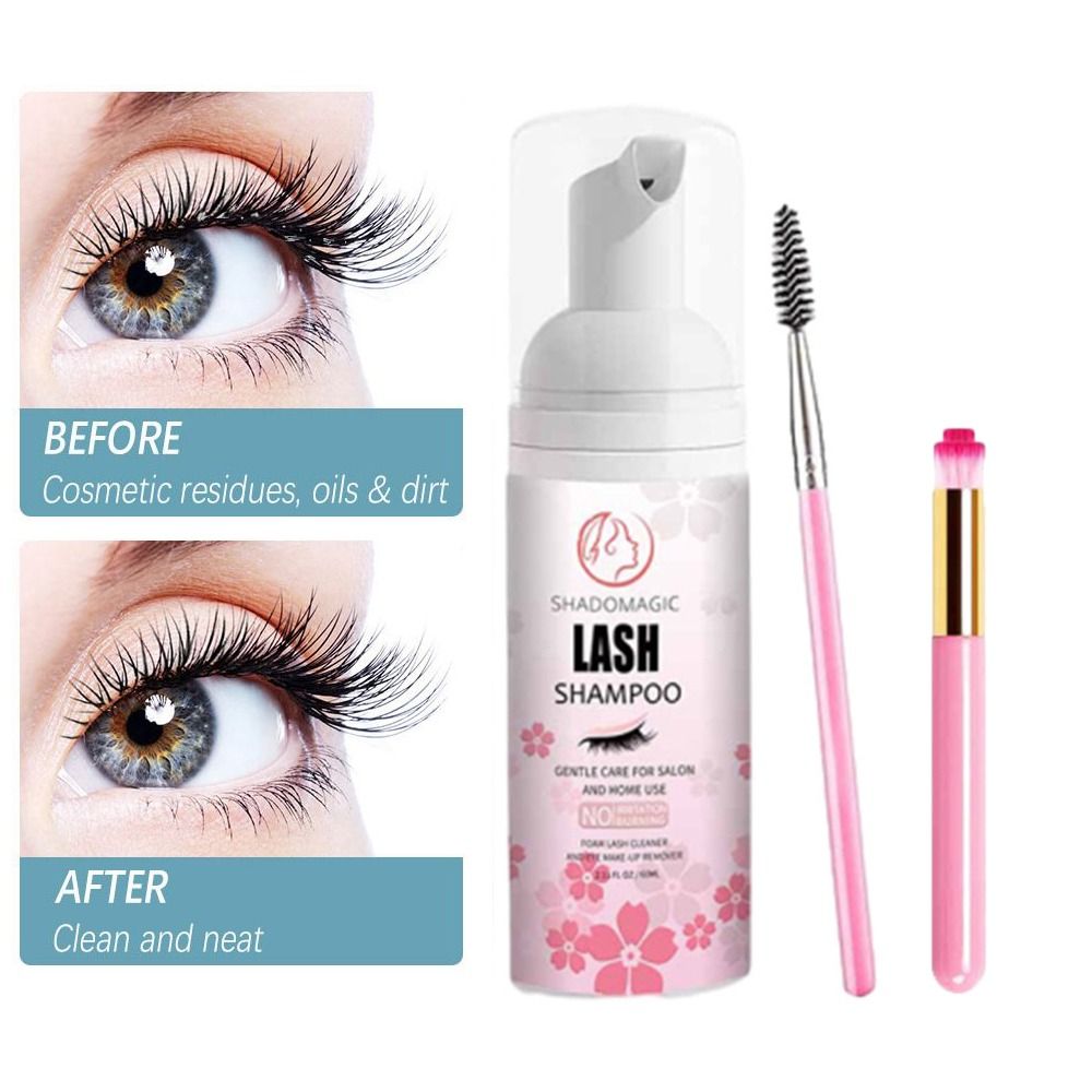 Gentle and Delicate Eyelash Cl - огляд і ціна Eyelash Extension Is Safe