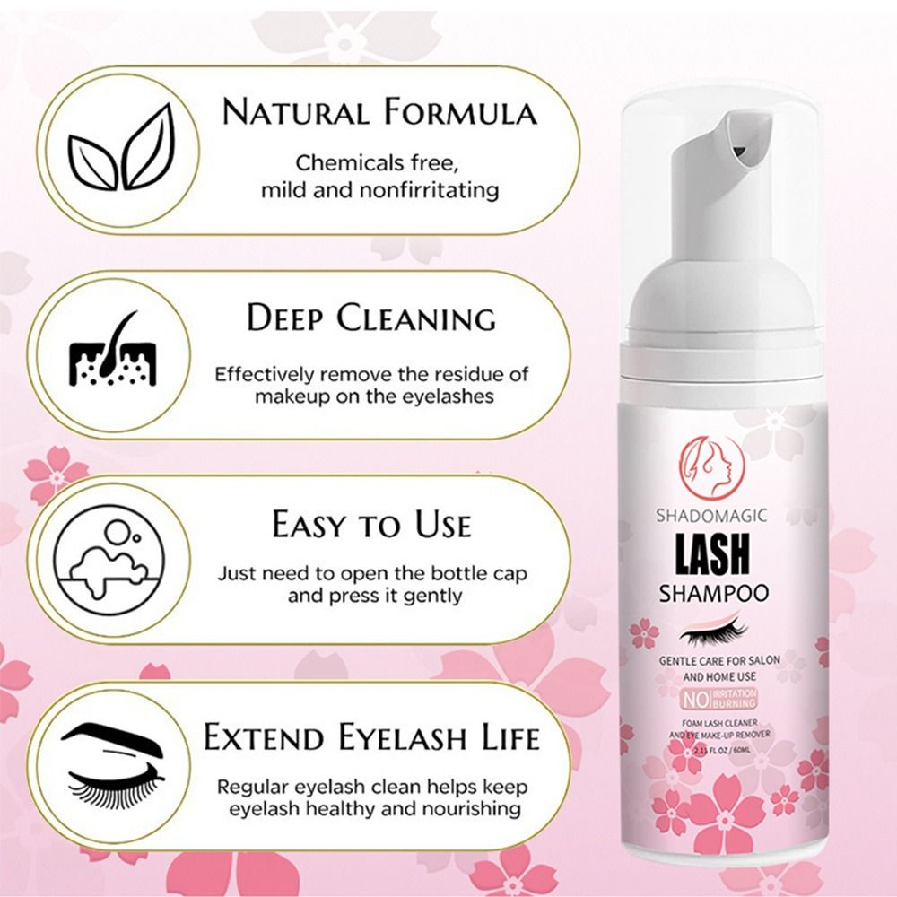 Gentle and Delicate Eyelash Cl - огляд і ціна Eyelash Extension Is Safe