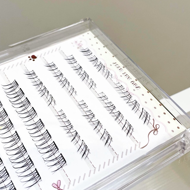 Mixiaohe Sheer Mixed Wispy Upp - огляд і ціна Eyelash Extension Wispy