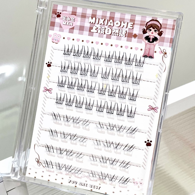 Mixiaohe Sheer Mixed Wispy Upp - огляд і ціна Eyelash Extension Wispy