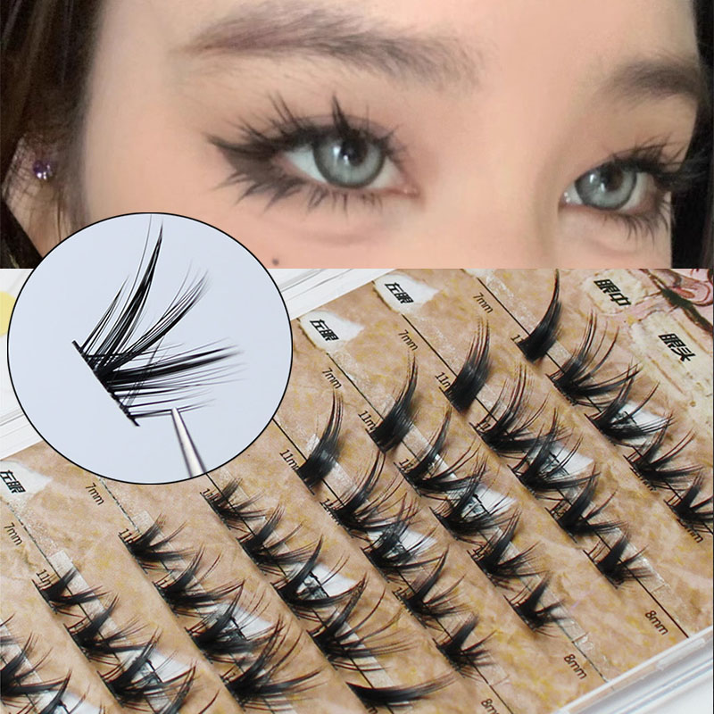 New Cat Eye Mink Eyelashes 3D  - огляд і ціна Eyelash Extension Cat Eye Wispy