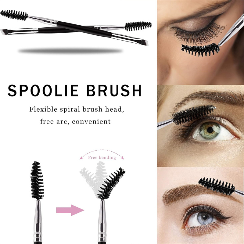 10/5pcs Double-Head Eyebrow Br - огляд і ціна Eyelash Extension Double Lash