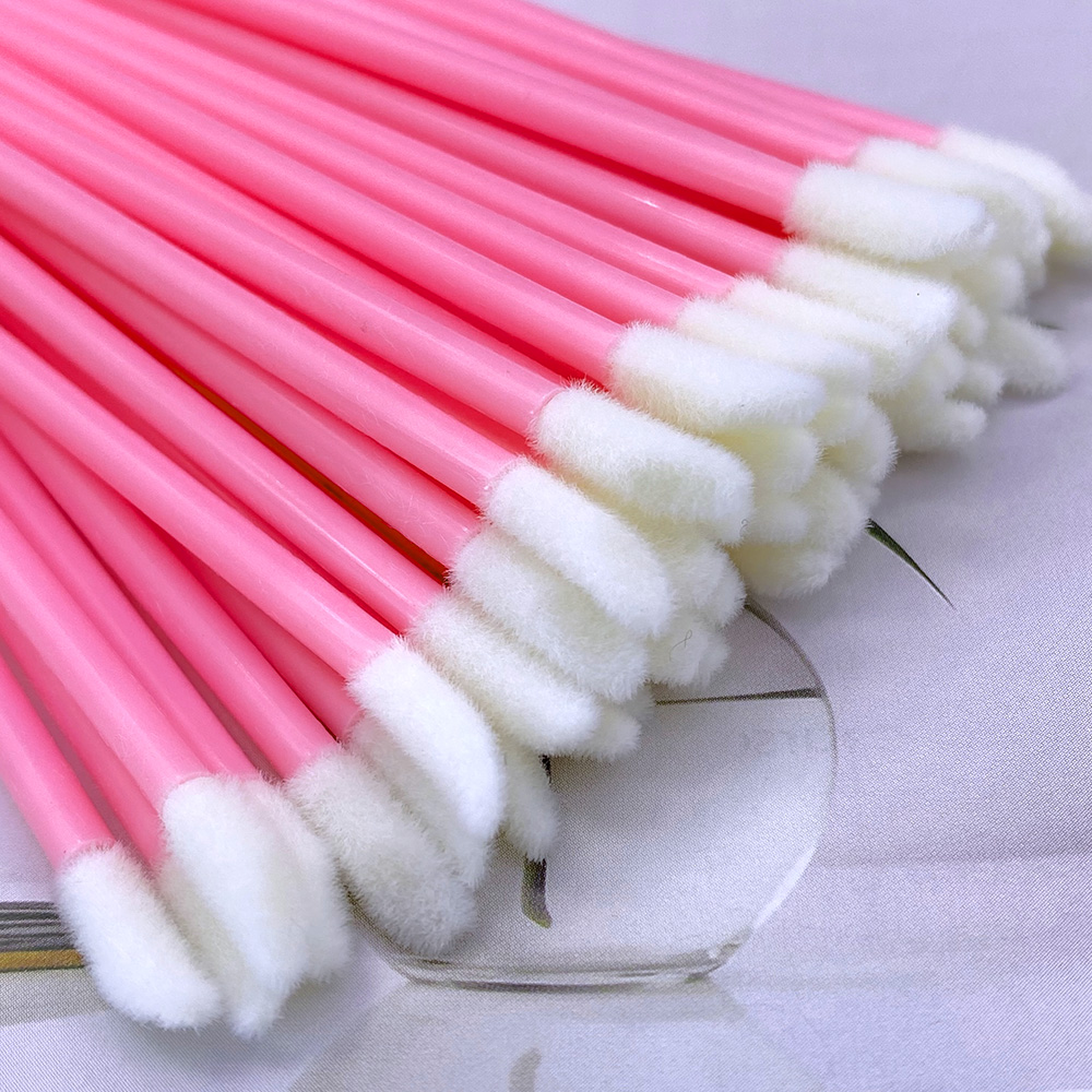 100Pcs Disposable Lip Brush Ey - огляд і ціна Micro Brush Applicator