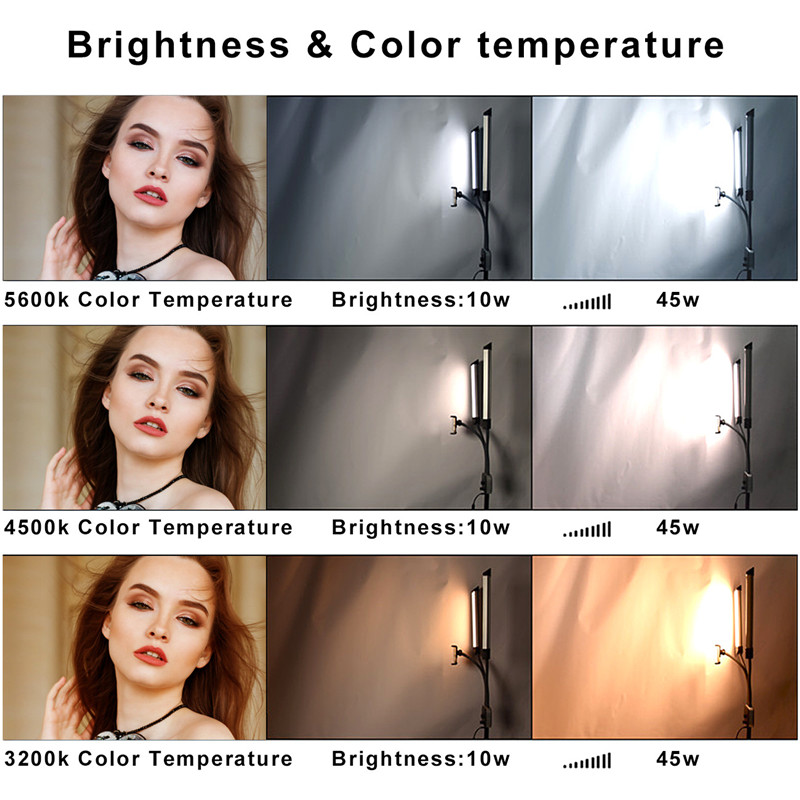45W Flexible Double Arms LED F - огляд і ціна Video Eyelash Extension
