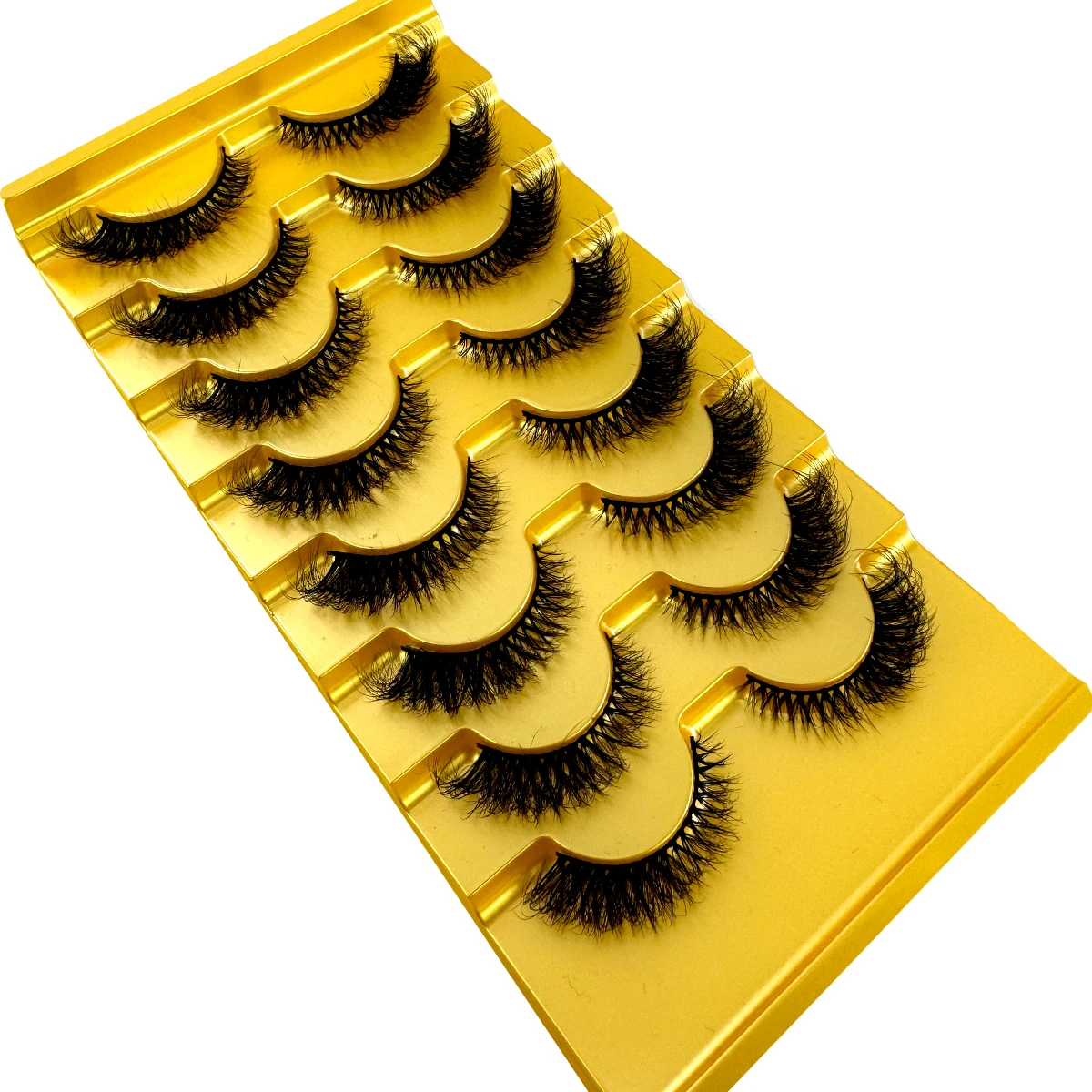 HBZGTLAD New 8 pairs of cat ey - огляд і ціна Eyelash Extension Cat Eye Wispy