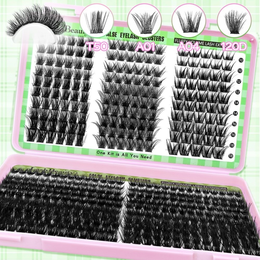 Natural Look False Eyelashes W - огляд і ціна Eyelash Extension Wispy