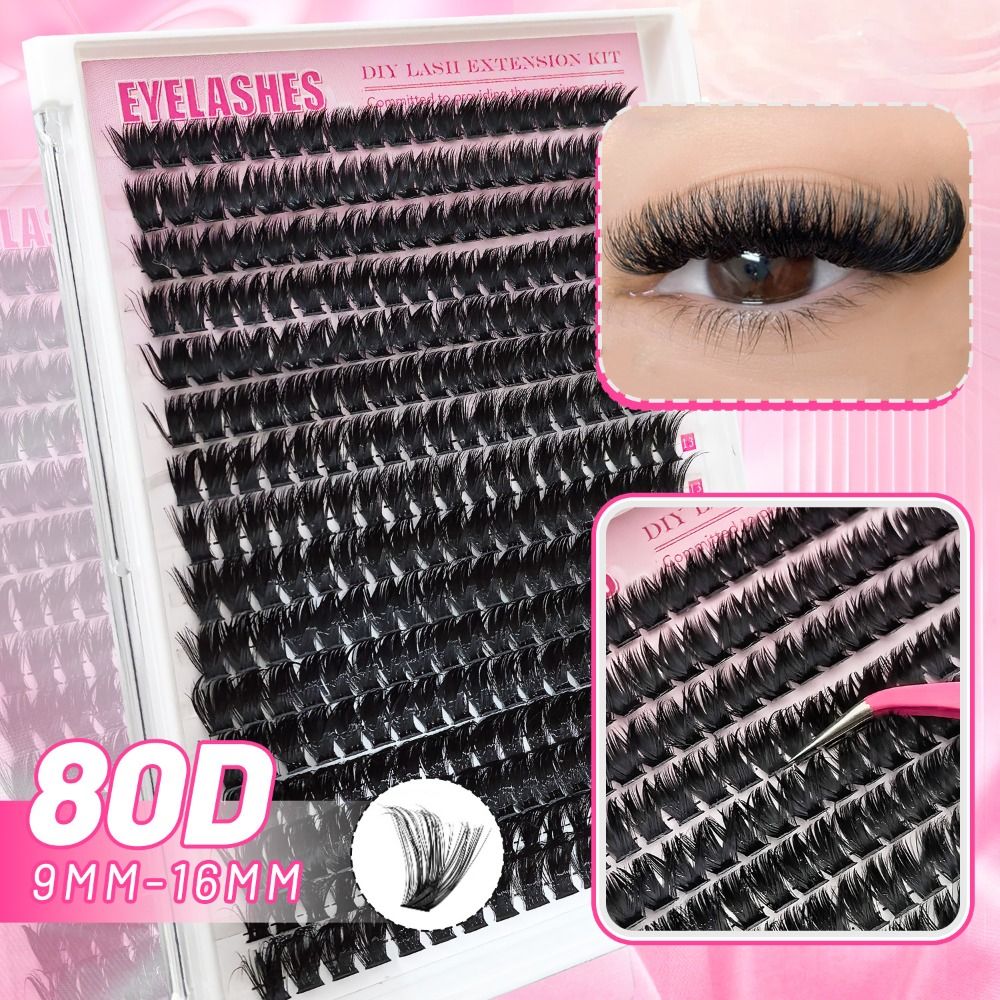 Natural Look False Eyelashes B - огляд і ціна Eyelash Extension Wispy