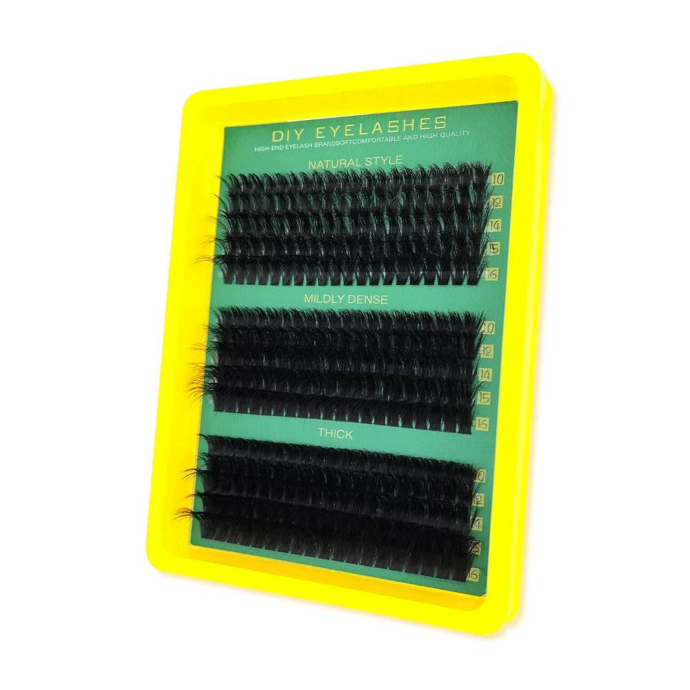 Natural Look False Eyelashes B - огляд і ціна Eyelash Extension Wispy