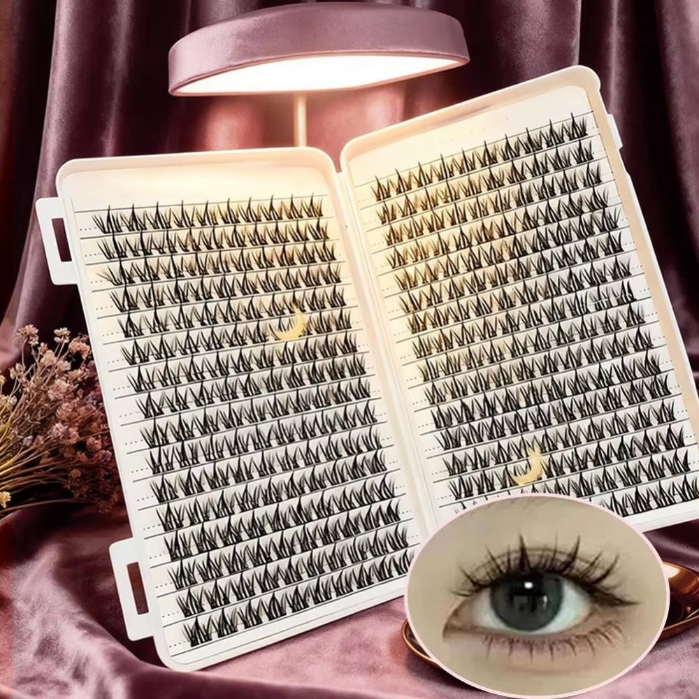 Natural Look False Eyelashes B - огляд і ціна Eyelash Extension Wispy