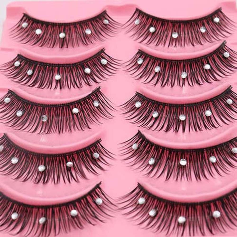 Sequins Thick Cross Lash Eye M - огляд і ціна Eyelash Extension For Big Eyes