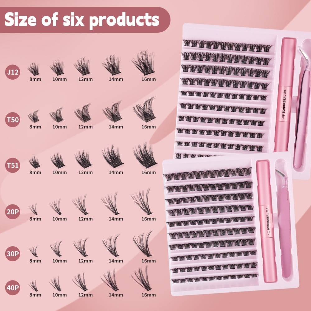 High Quality Bond and Seal Fal - огляд і ціна Eyelash Extension Wispy