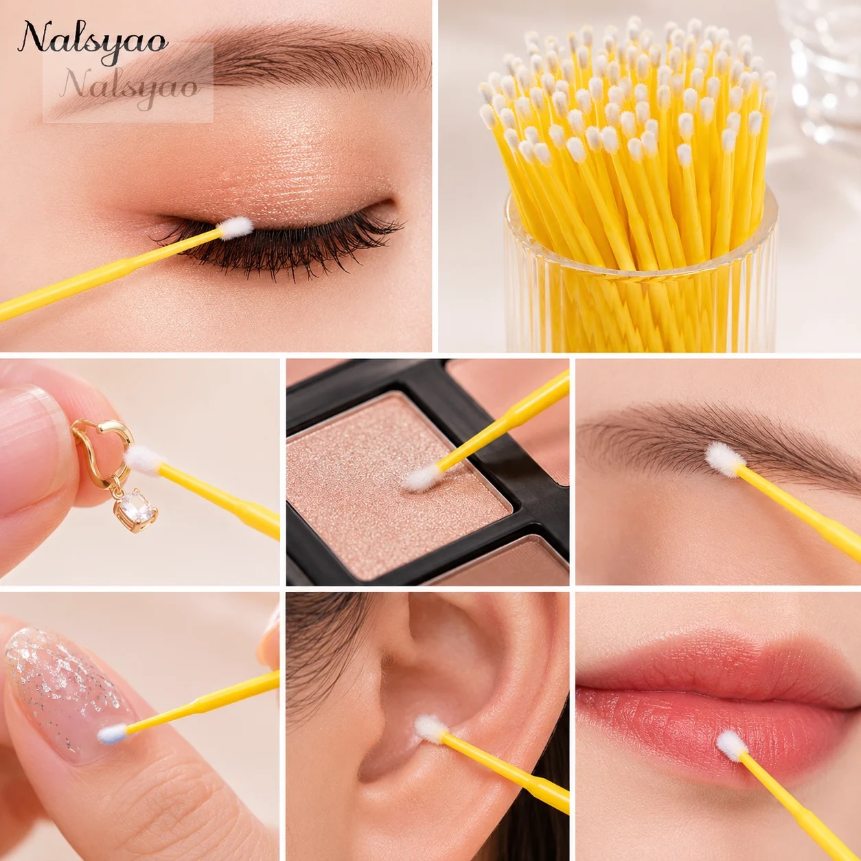 500pcs Eyelash Extension Clean - огляд і ціна Micro Brush Applicator