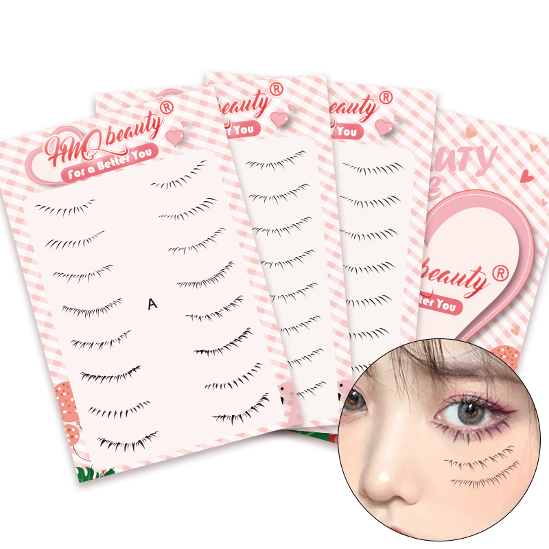8 Pairs Under Eyelash Stickers - огляд і ціна Eyelash Extension No 8
