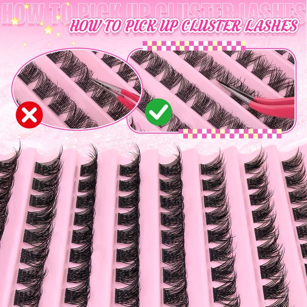 Natural Look False Eyelashes W - огляд і ціна Eyelash Extension Wispy