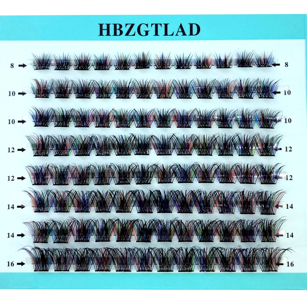 Mix 3D Fluffy Single Cluster F - огляд і ціна Eyelash Extension Single Lash