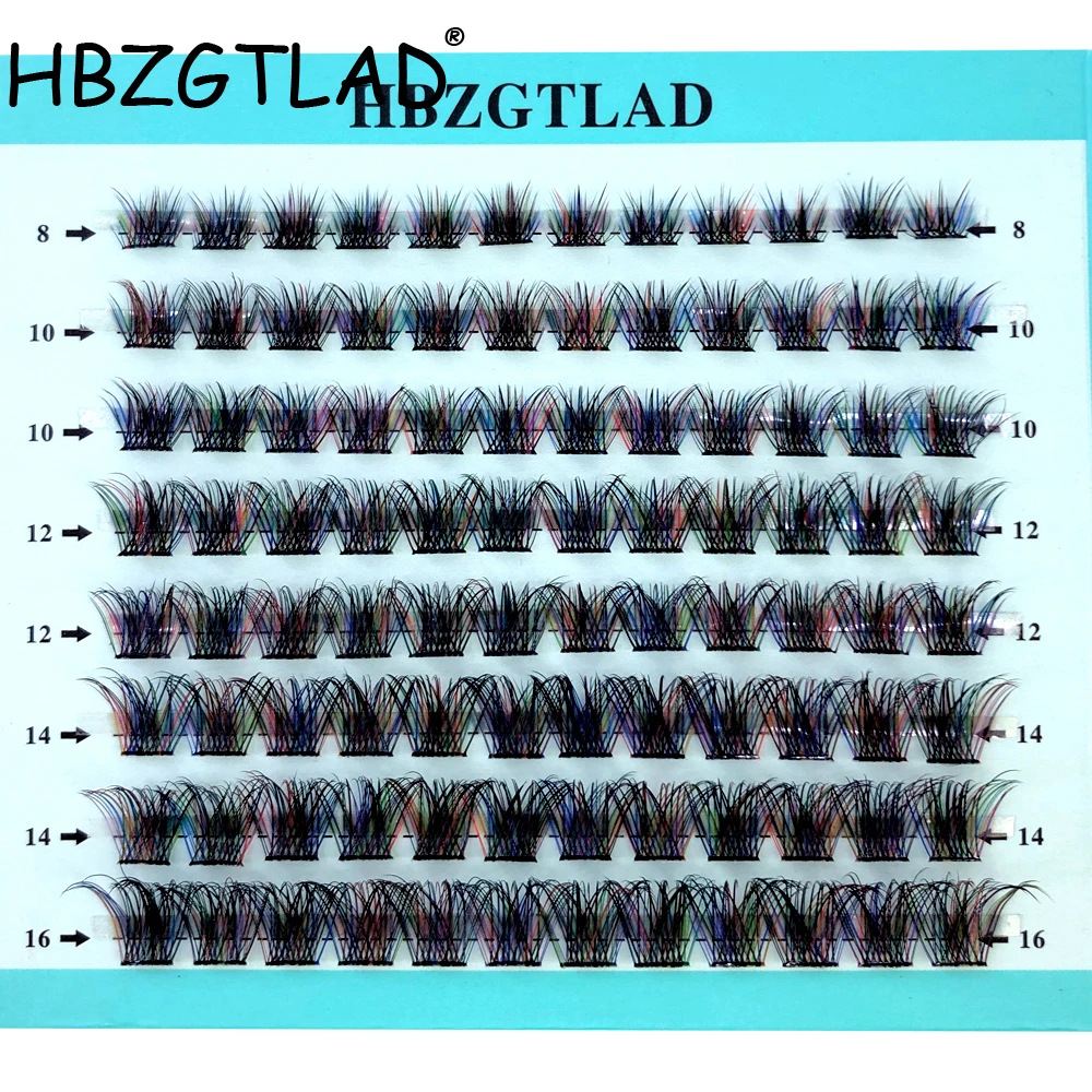 Mix 3D Fluffy Single Cluster F - огляд і ціна Eyelash Extension Single Lash
