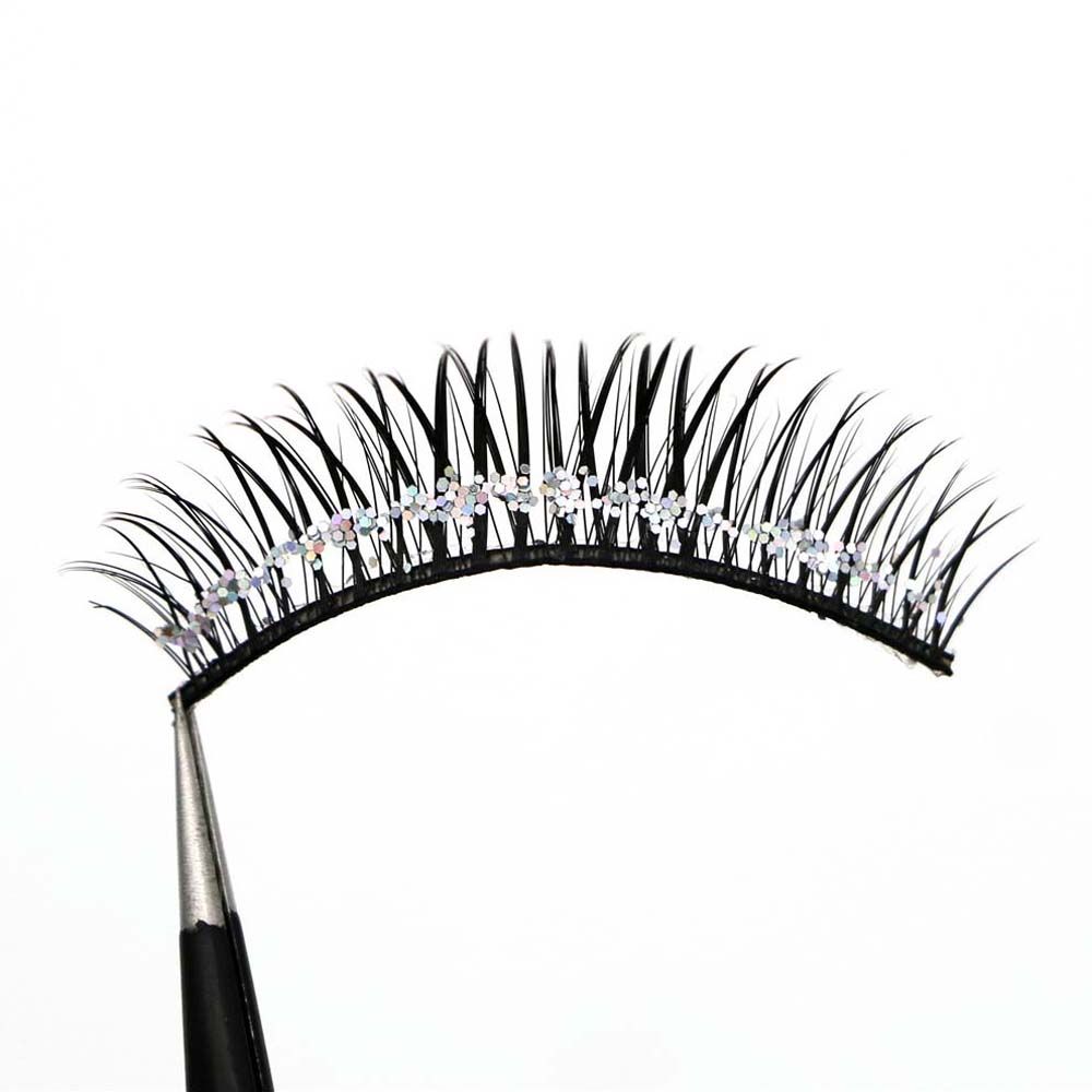 Cross Lash Glitter Sequins Lon - огляд і ціна Eyelash Extension For Big Eyes