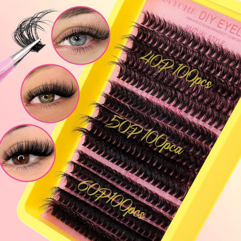 Cluster Lashes Kit Individual  - огляд і ціна Eyelash Extension Wispy