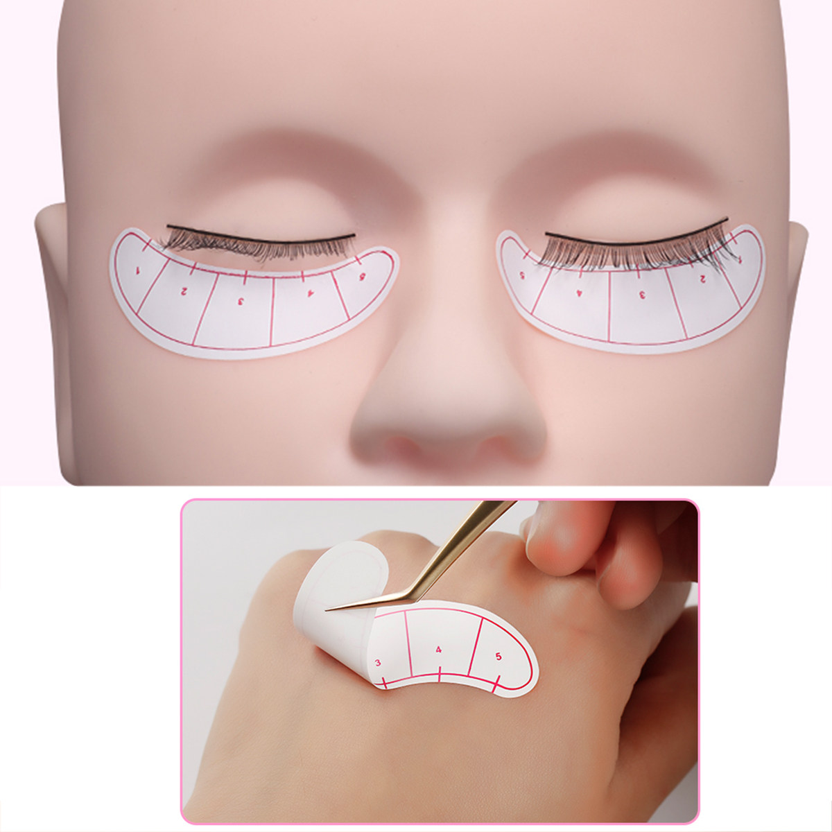1Pack Eyelash Isolated Sticker - огляд і ціна Eyelash Extension Is Safe