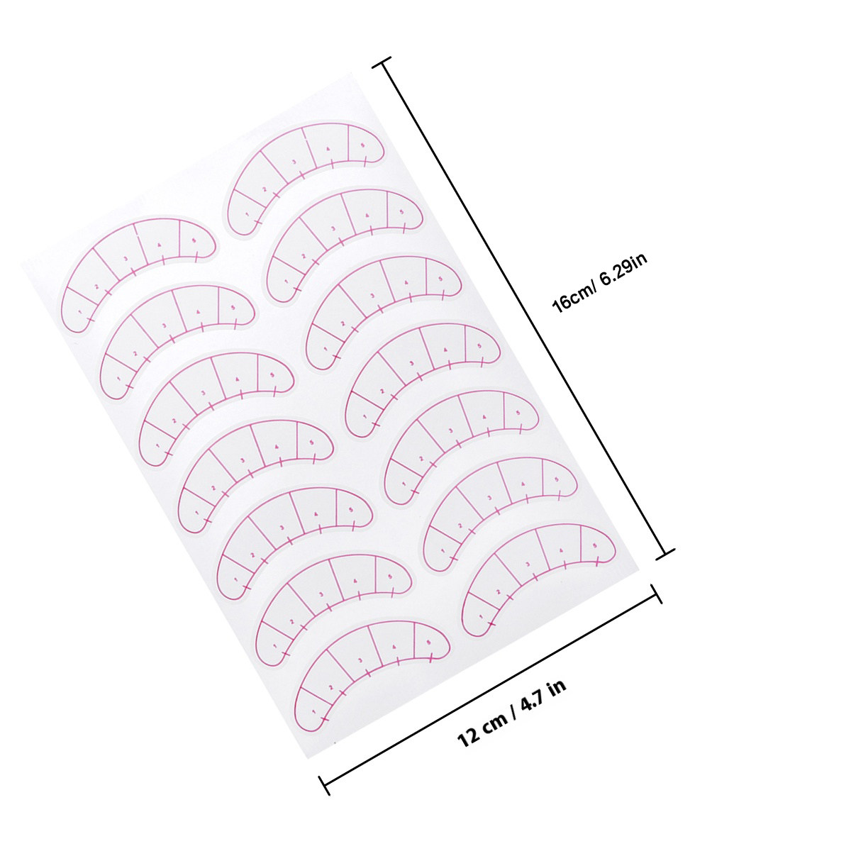 1Pack Eyelash Isolated Sticker - огляд і ціна Eyelash Extension Is Safe