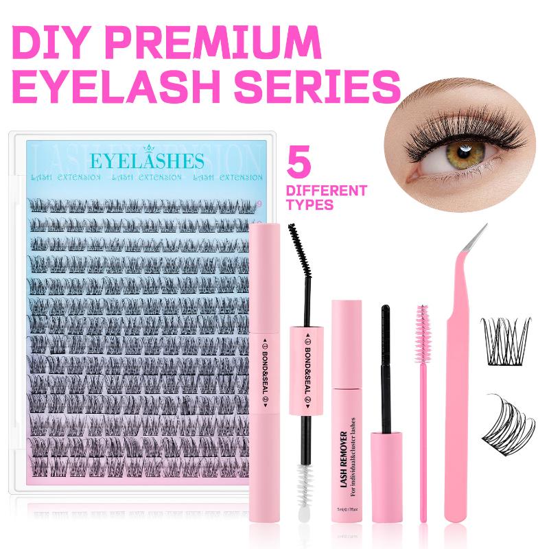 Luxury DIY Lash Extension Kit  - огляд і ціна Eyelash Extension Is Safe