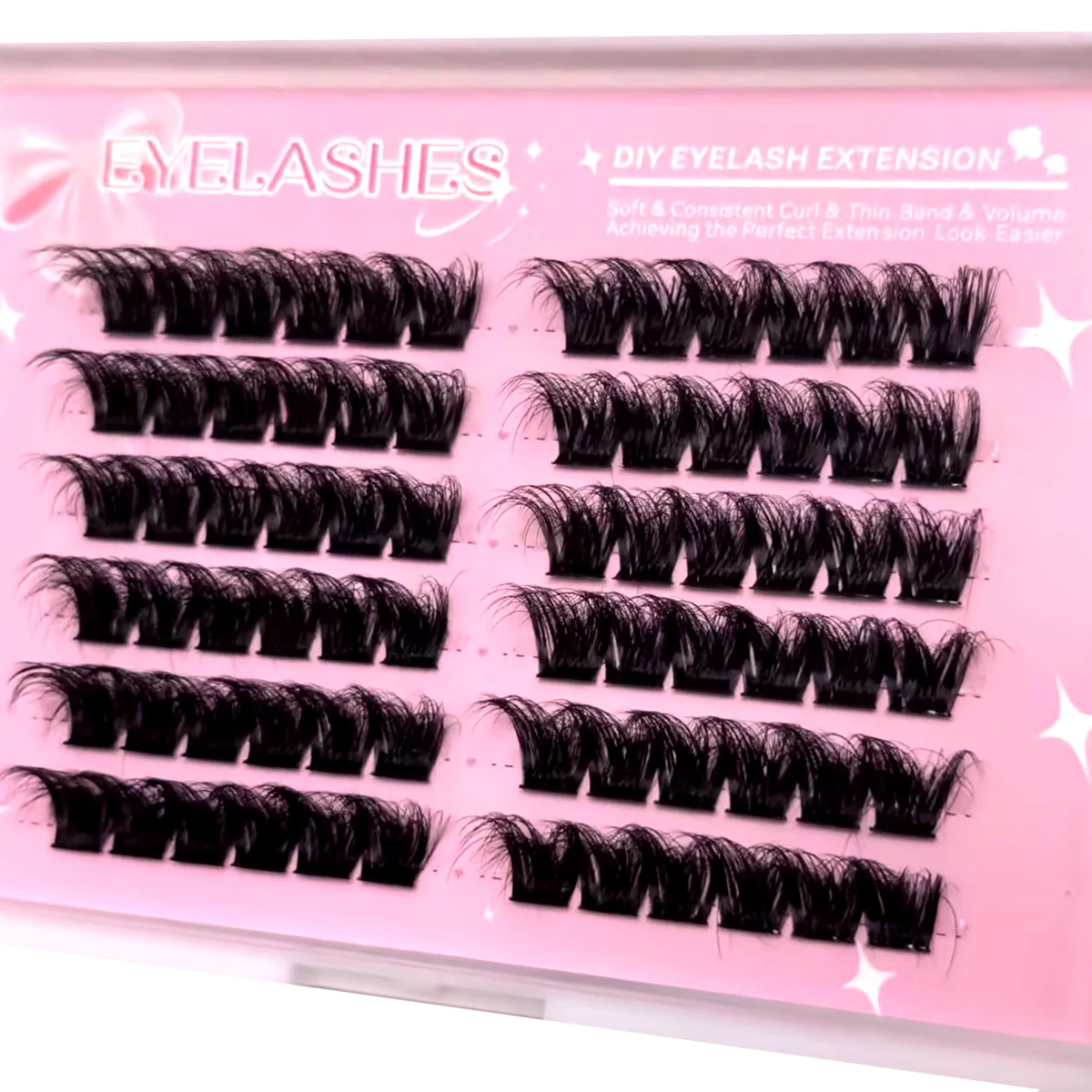 AMSDCN 10 rows false eyelash   - огляд і ціна Eyelash Extension For Big Eyes