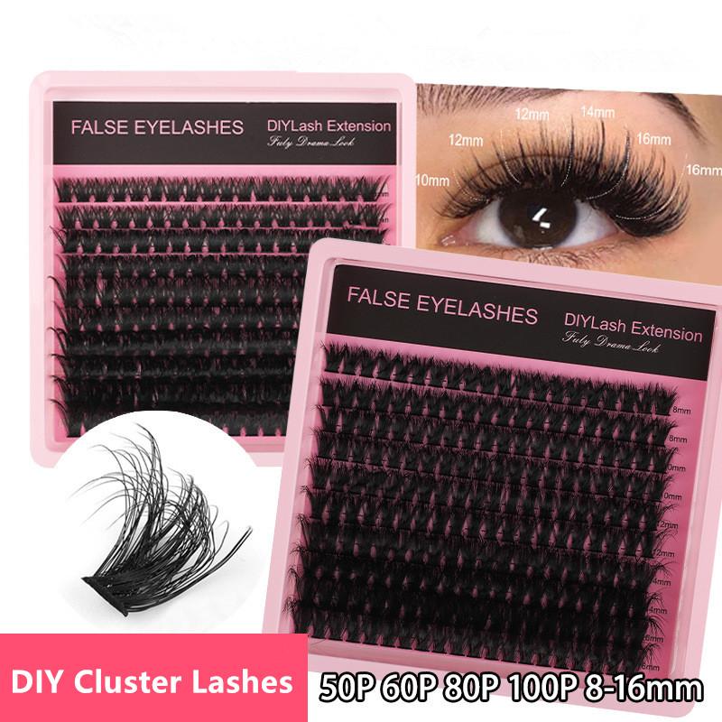 New 10Row 140 Clusters Fluffy  - огляд і ціна Eyelash Extension Wispy