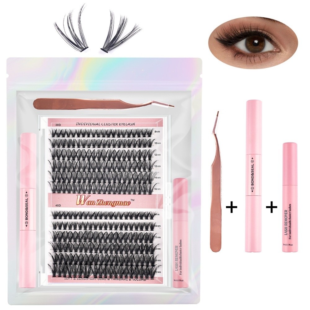 8-16mm Length False Eyelashes  - огляд і ціна Eyelash Extension Wispy