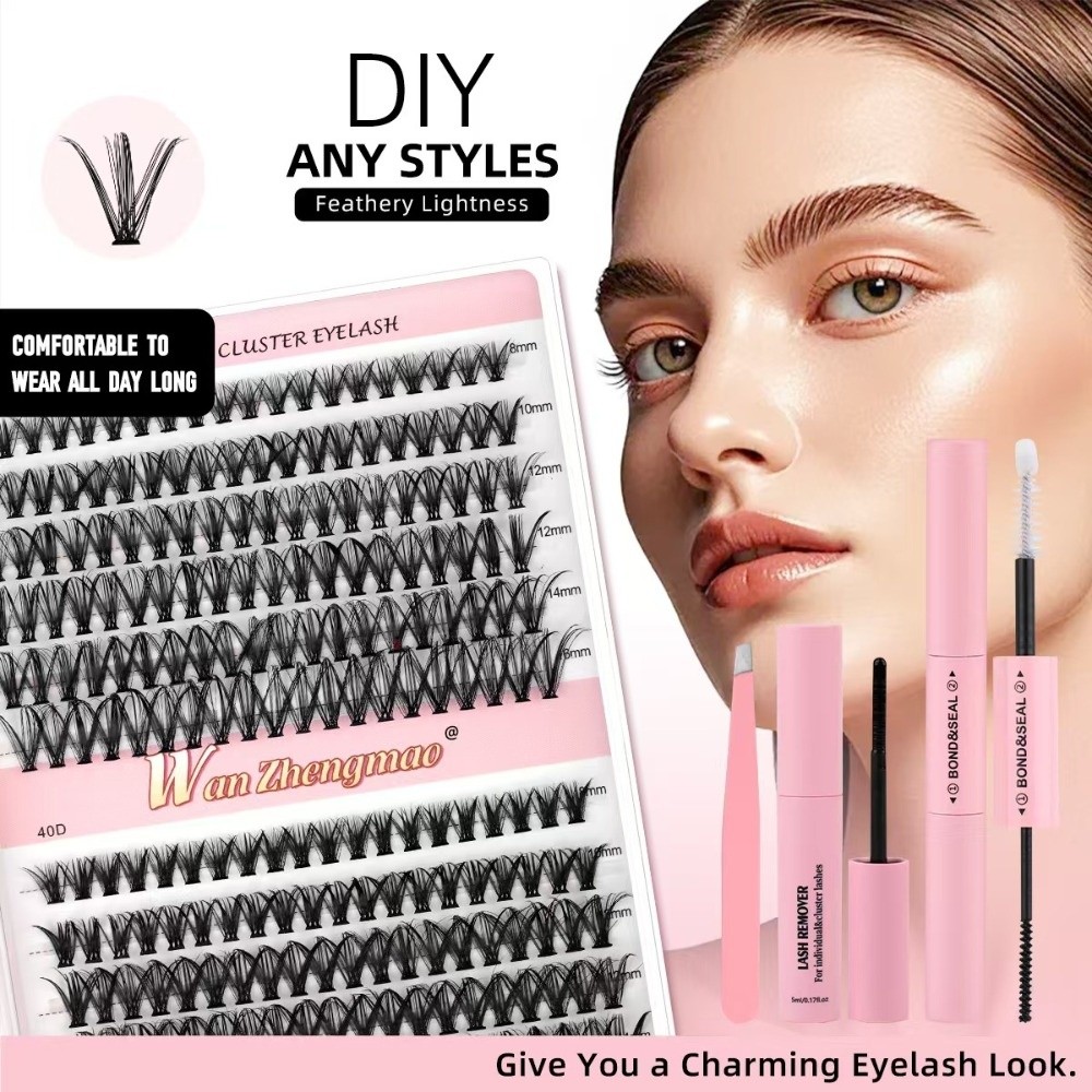 8-16mm Length False Eyelashes  - огляд і ціна Eyelash Extension Wispy