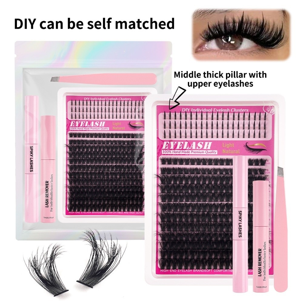 8-18mm Length False Eyelashes  - огляд і ціна Eyelash Extension Wispy
