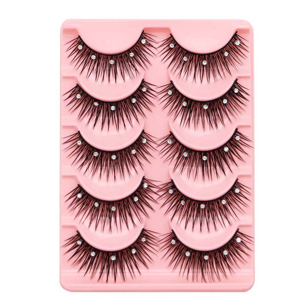 Rhinestone Glitter Sequins Lon - огляд і ціна Eyelash Extension For Big Eyes