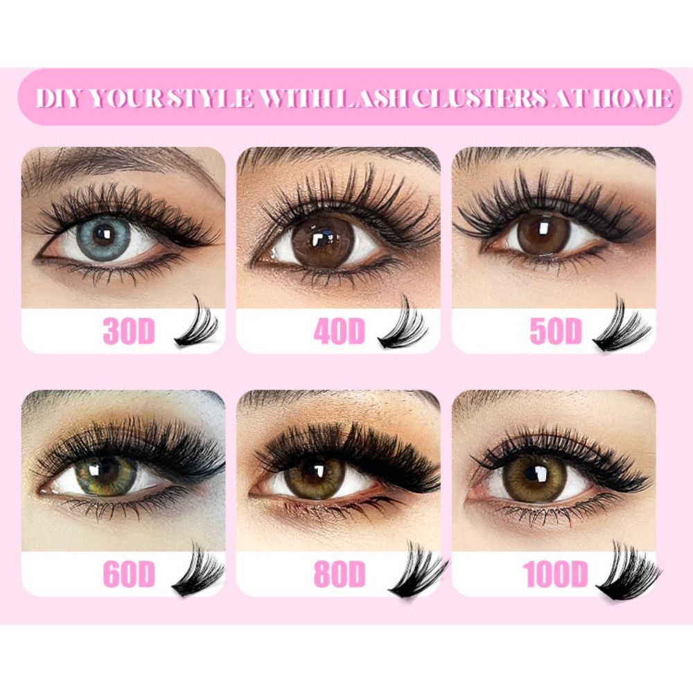 9-16mm Length False Eyelashes  - огляд і ціна Eyelash Extension Wispy