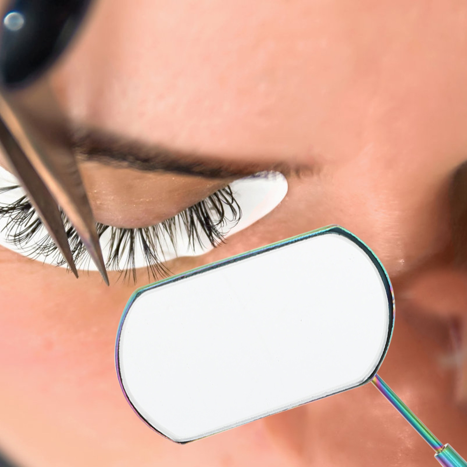 1Set Eyelash Extension Mirror  - огляд і ціна Eyelash Extension Is Safe
