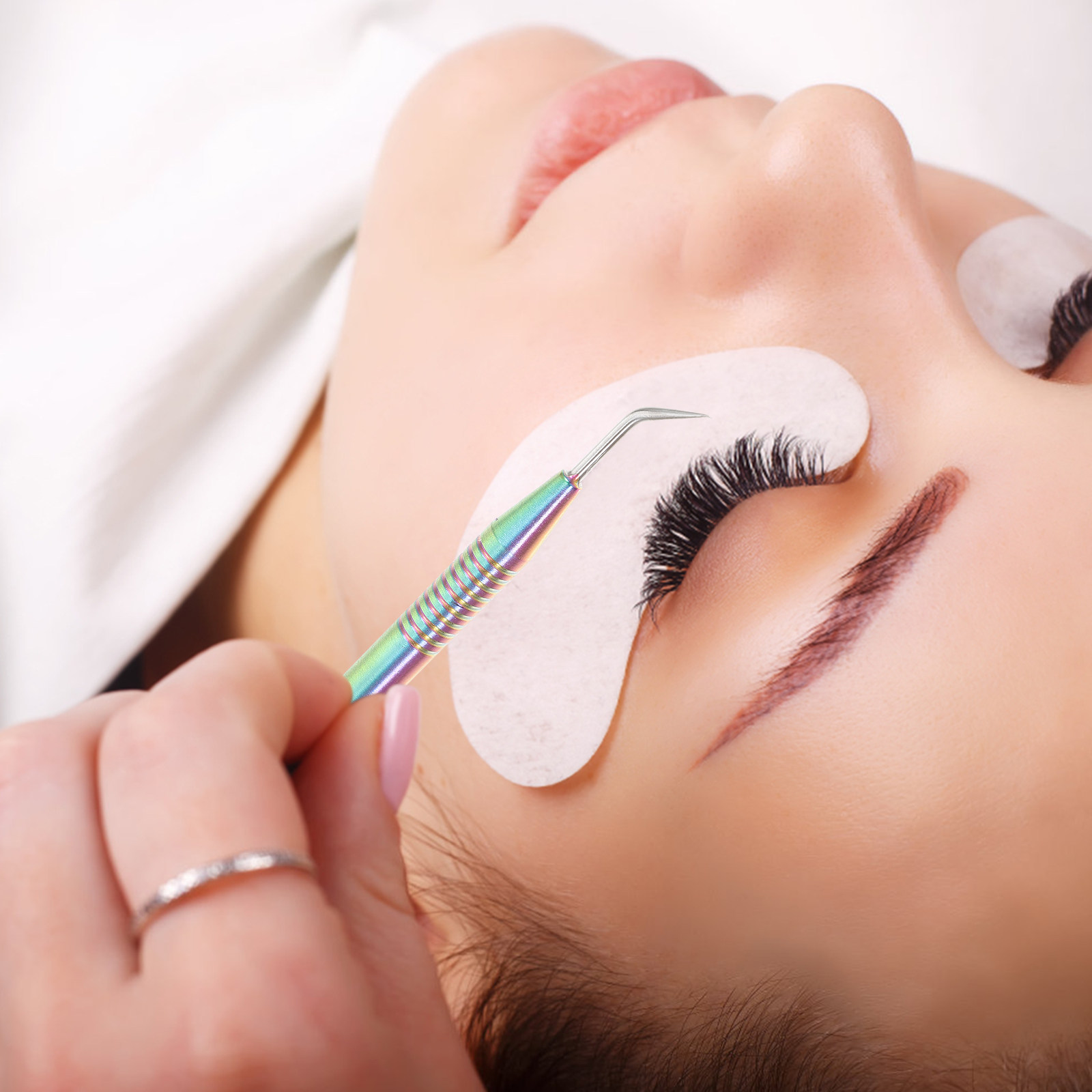 1Set Eyelash Extension Mirror  - огляд і ціна Eyelash Extension Is Safe