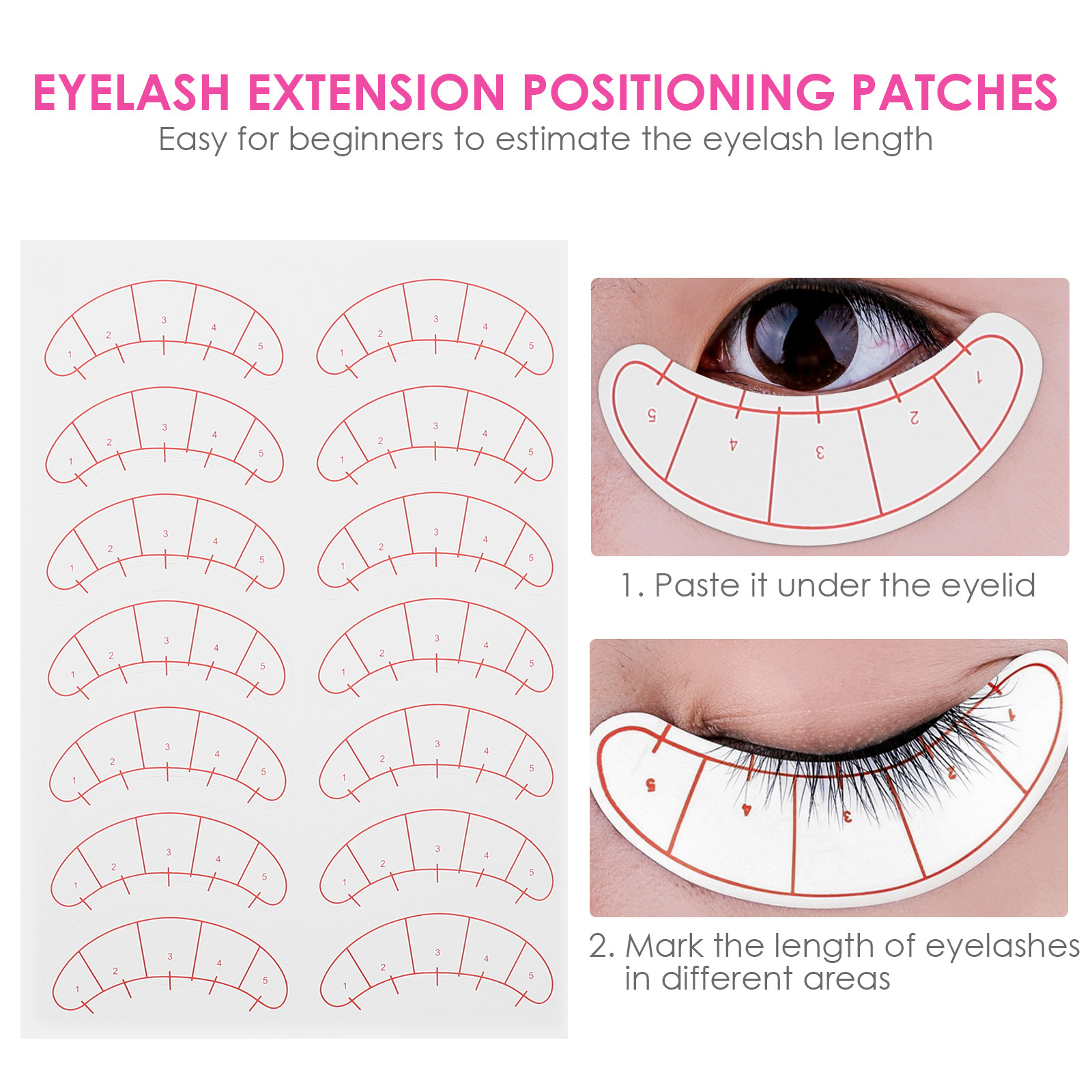 10Sheets Eyelash Extension Pos - огляд і ціна Eyelash Extension Is Safe