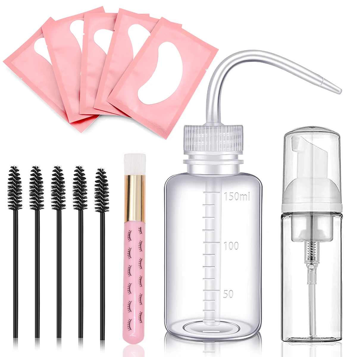 13Pcs Eyelash Extension Cleani - огляд і ціна Eyelash Extension Gel Remover