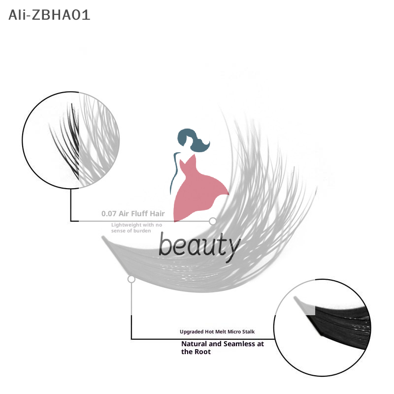 3D Faux Mink Lashes Wispy Eyel - огляд і ціна Eyelash Extension Wispy