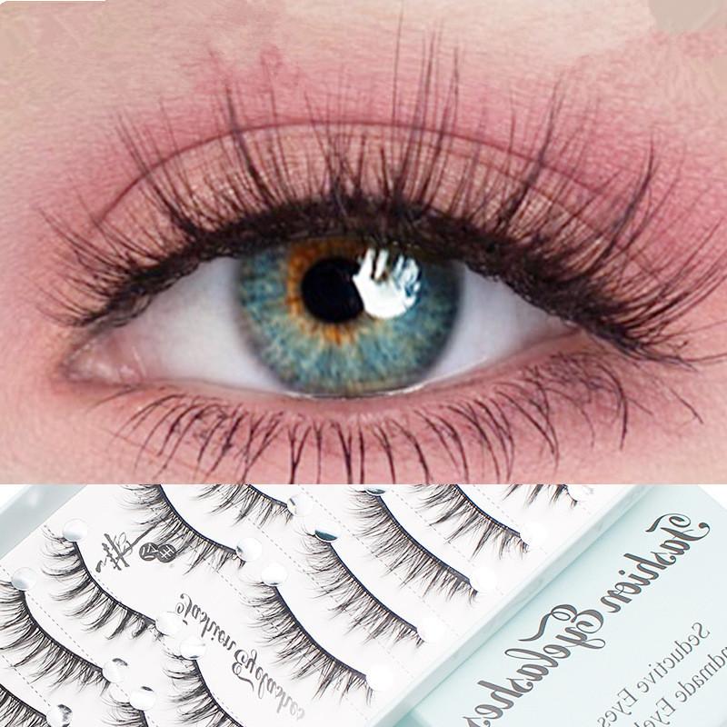 10 Pairs Natural Long Wispy Ca - огляд і ціна Eyelash Extension Cat Eye Wispy