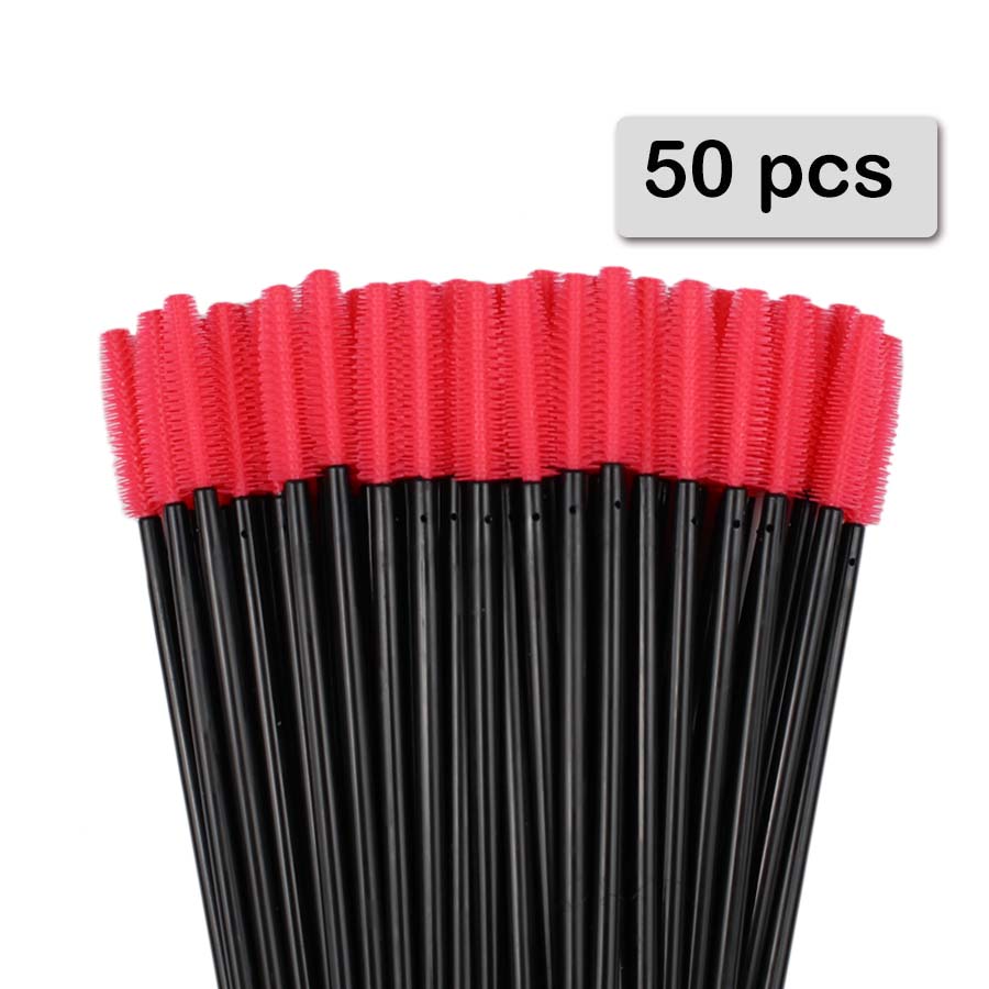 50pcs Silicone Mascara Wands A - огляд і ціна Micro Brush Applicator