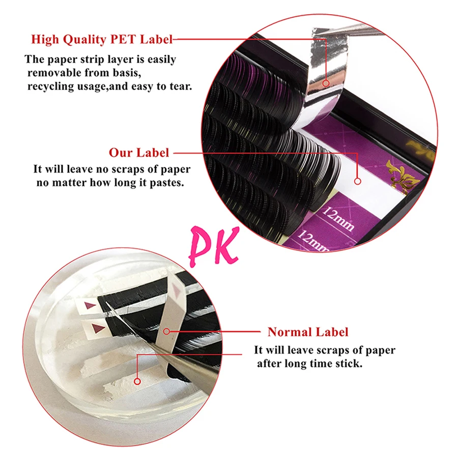 GLAMLASH wholesale 16Rows High - огляд і ціна Eyelash Extension Single Lash