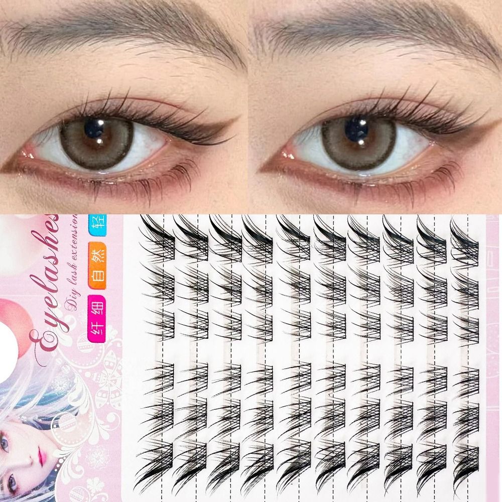 Women Beauty 3D Cat Eye Cluste - огляд і ціна Eyelash Extension Cat Eye Wispy