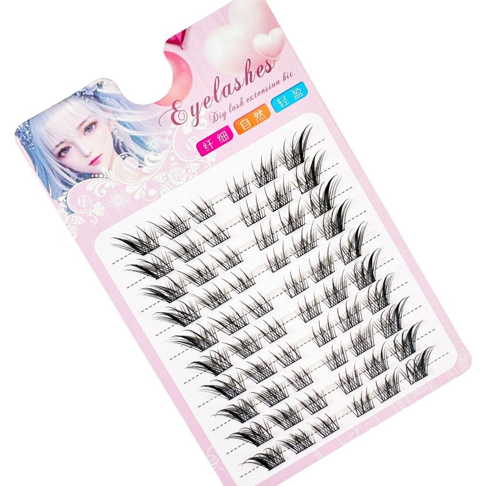 Women Beauty 3D Cat Eye Cluste - огляд і ціна Eyelash Extension Cat Eye Wispy